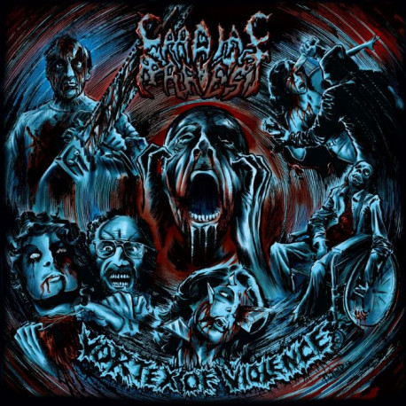 Cardiac Arrest (US) "Vortex of Violence" LP (Black)