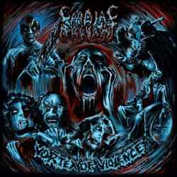 Cardiac Arrest (US) "Vortex of Violence" LP (Splatter)