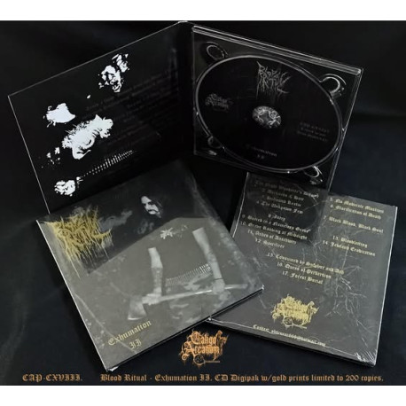 Blood Ritual (OZ) "Exhumation I" Vertical Digipak CD