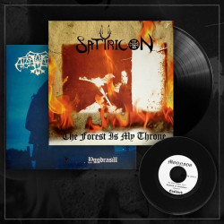 Satyricon / Enslaved (Nor) "The Forest is My Throne/Yggdrasill" Gatefold Split LP + EP
