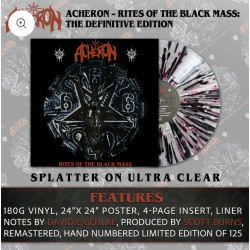 Acheron (US) "Rites of the Black Mass" LP + Poster