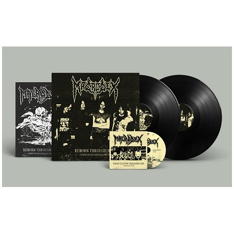 Macrodex (Swe) "Reborn though hate - 1988-1990" Gatefold DLP + Booklet & CD
