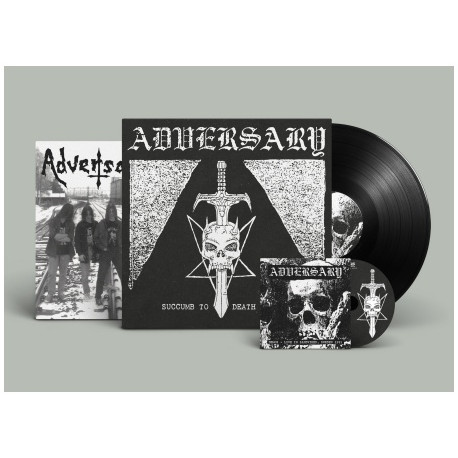 Adversary (Swe) "Succumb to Death Metal" LP + Booklet & CD
