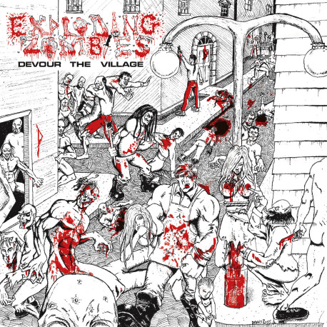 Exploding Zombies (US) "Devour the Village" CD