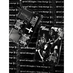Priest Strangler / Iron Savage (UK/Jap) "Same" Split Tape