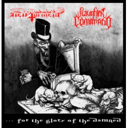 Hell Torment/Slaughter Command (Peru/Ger.) "...for the glory of the damned" Split-EP