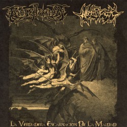 Blasphemian/Necrofagos (Col.) "La verdadera encarnacion de la maldad" Split-EP