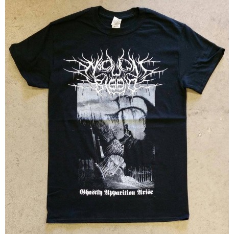 Nocturnal Blood (US) "Ghastly Apparition Arise" Black T-Shirt