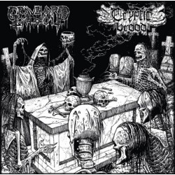 Graveyard Ghoul / Cryptic Brood (Ger.) "The Graveyard Brood" Split CD 