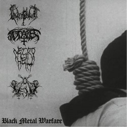 Intempestus / Antares / Necrohell / Vent (VA) "Black Metal Warfare" EP