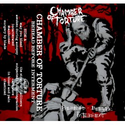 Chamber Of Torture (Rus.) "Behead Before Interment" Tape
