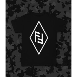 Axis Of Advance (Can.) "Diamond Design" Black T-Shirt